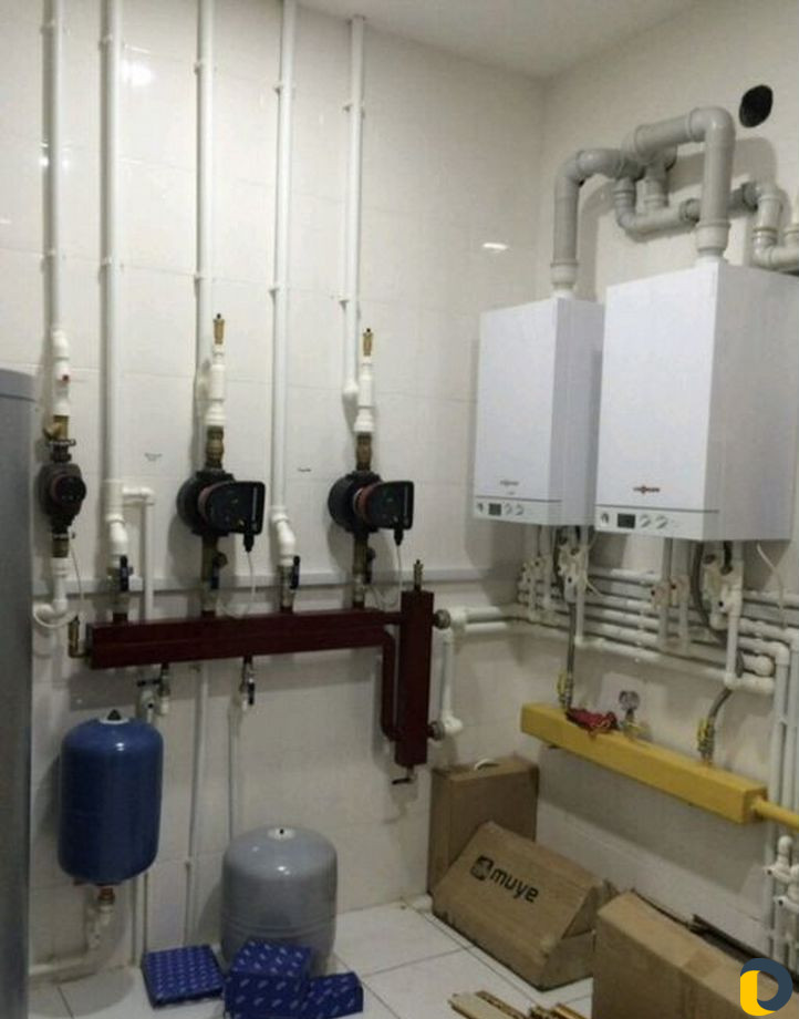 Услуги по отоплению и водоснабжению помещений