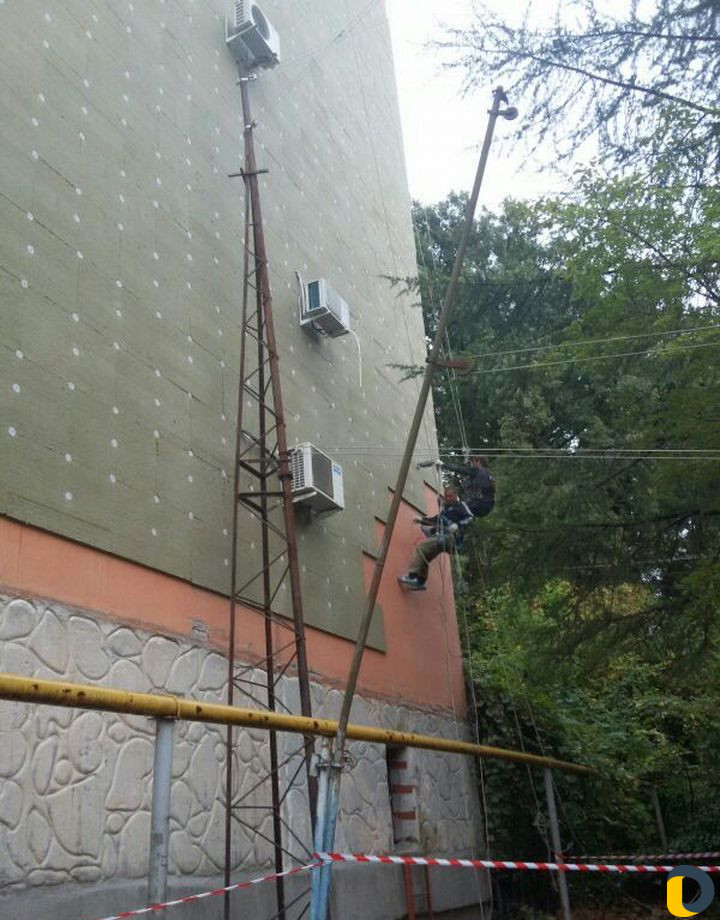 Услуги промышленных альпинистов