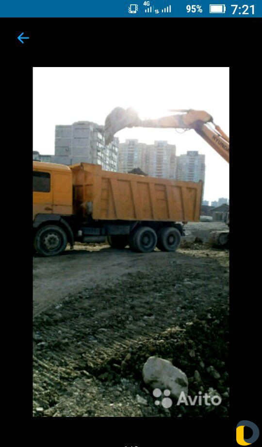 Услуги самосвалов