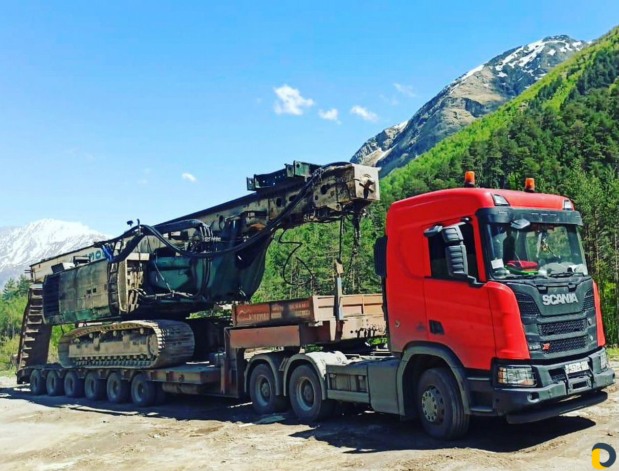 Услуги трала низкорамный раздвижной до 100 тонн