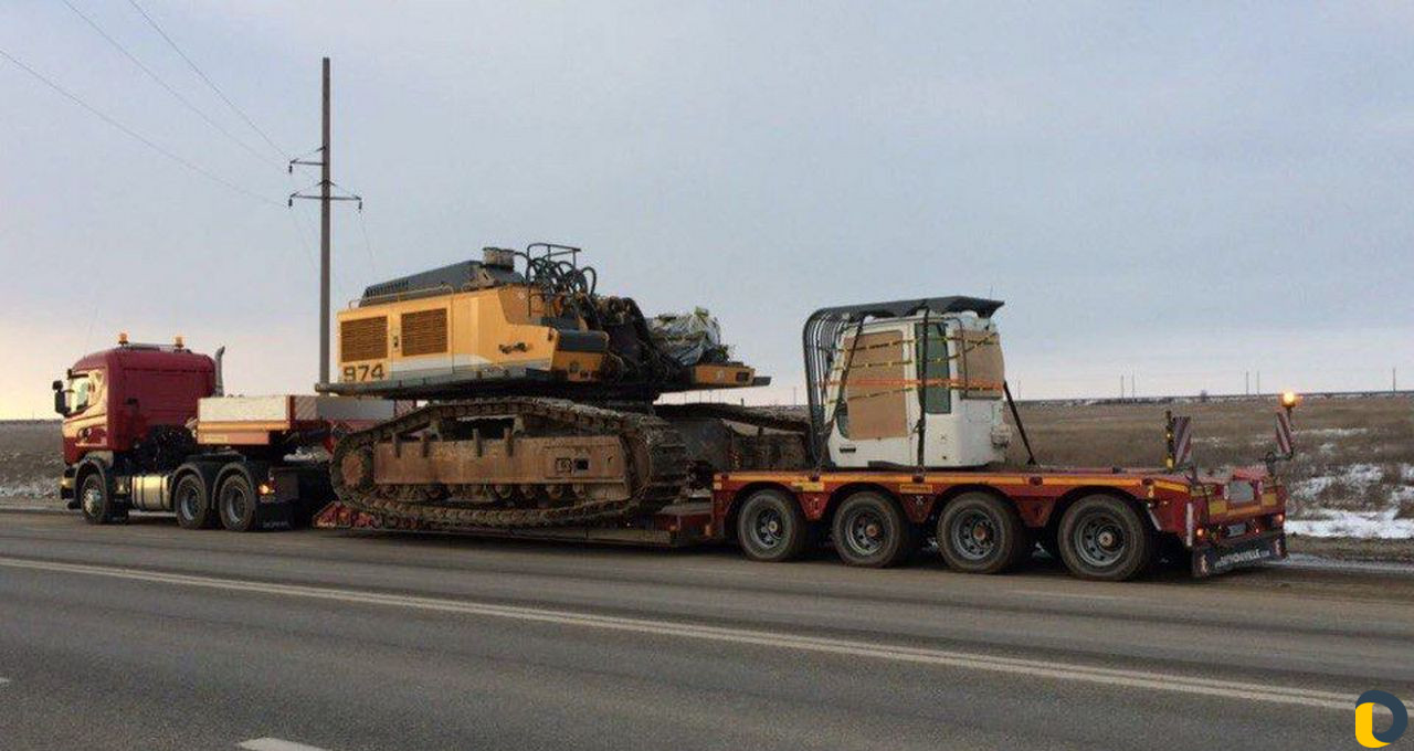 Услуги трала низкорамный раздвижной до 100 тонн