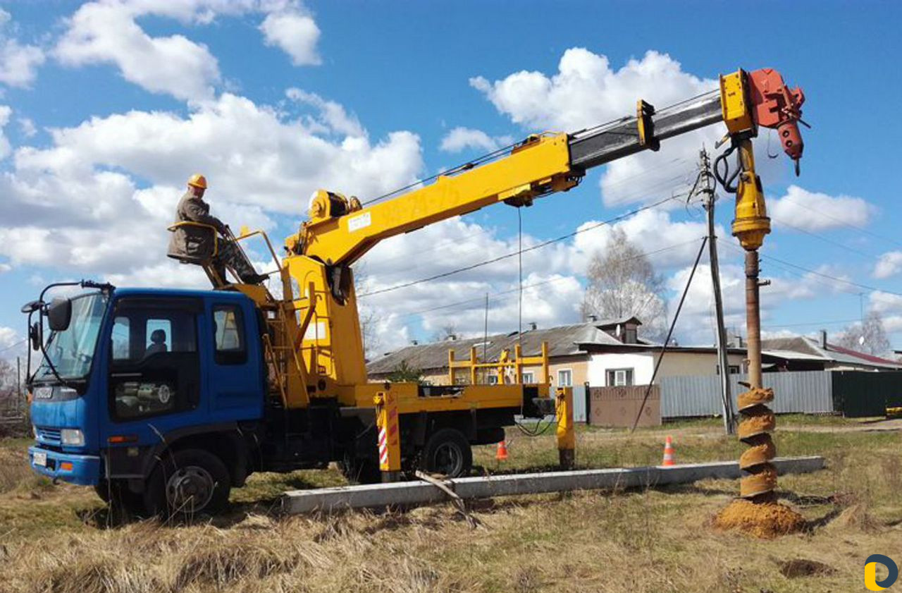 Услуги Ямобура Бурение свай Монтаж Лэп опор