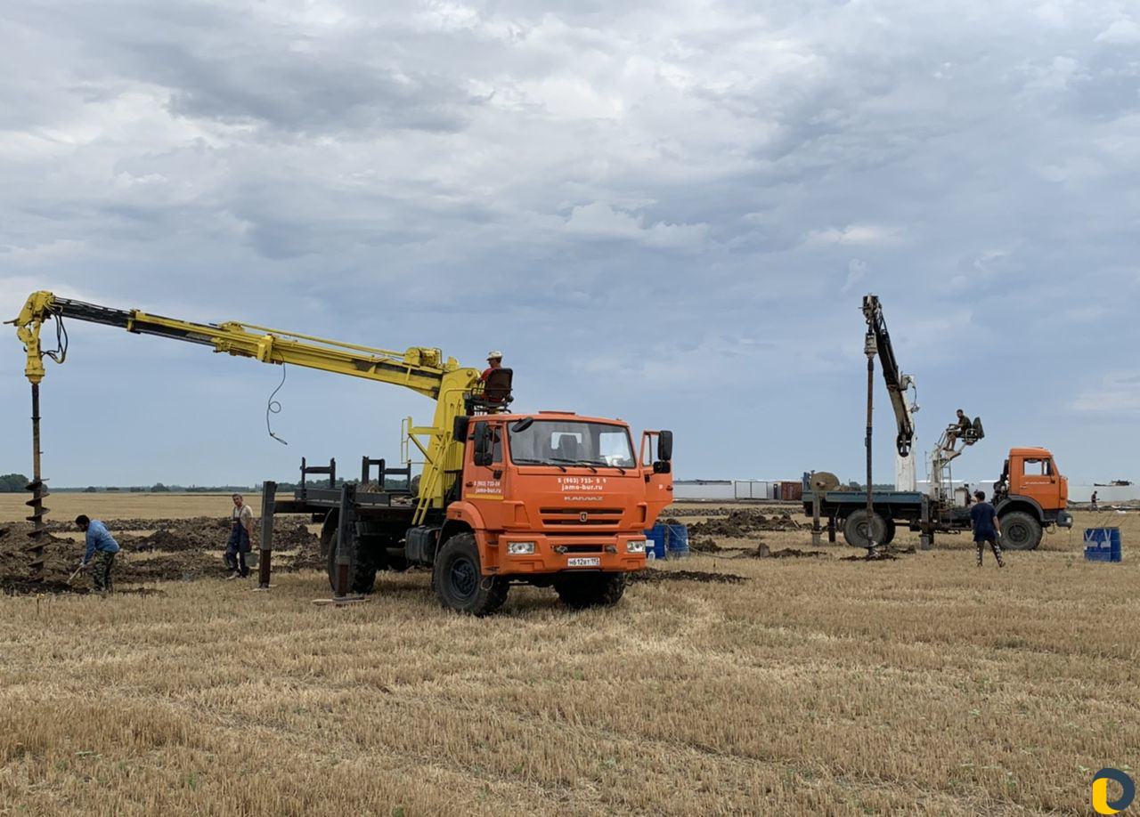 Услуги Ямобура Вездехода Бурение свай