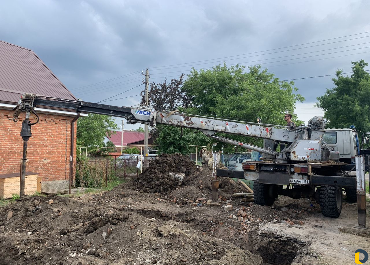 Услуги Ямобура Вездехода Бурение свай