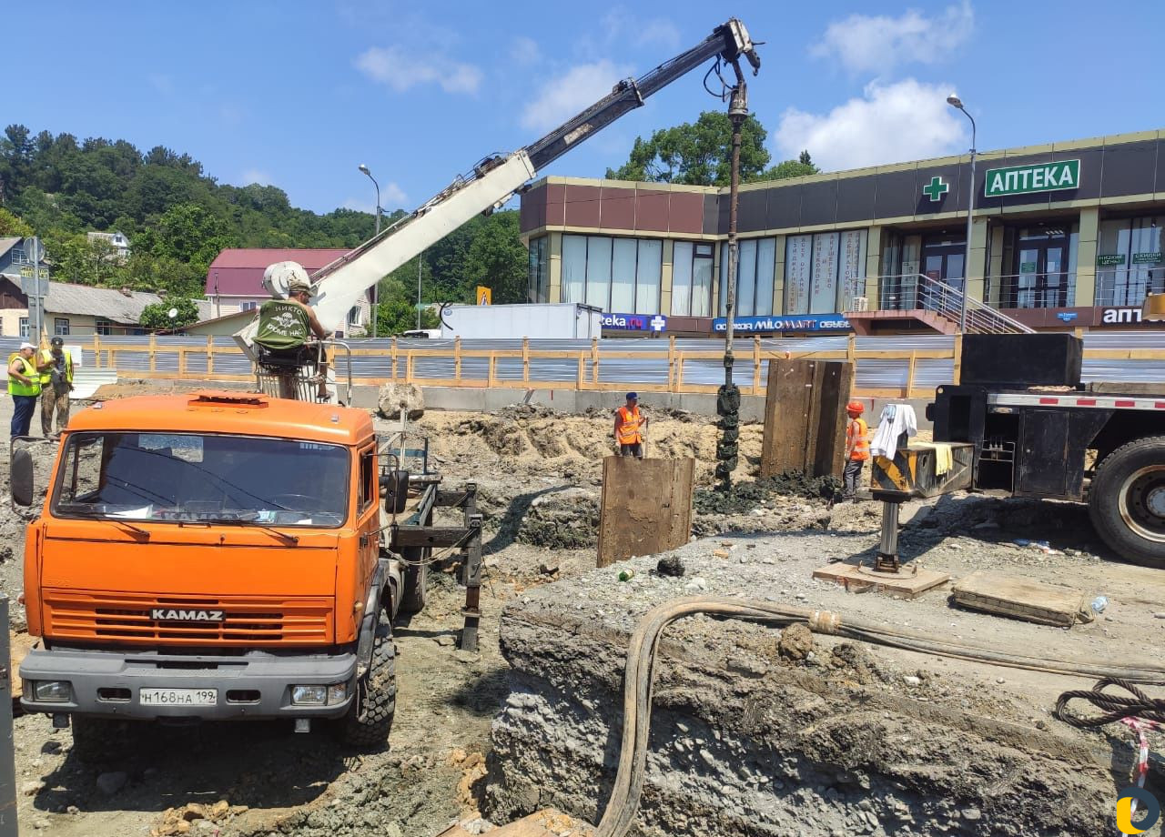 Услуги Ямобура Вездехода Бурение свай