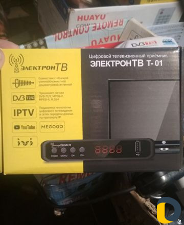 Установка цифровой приставки и Антенны