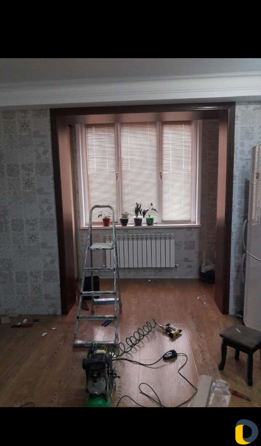 Установка доборов и наличников.Обшивка вход.двери