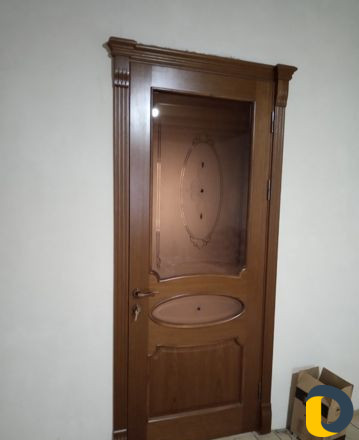 Установка дверей, доборов, капителей. Плинтусов