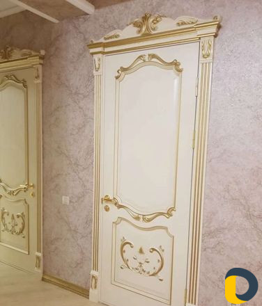 Установка дверей ламината