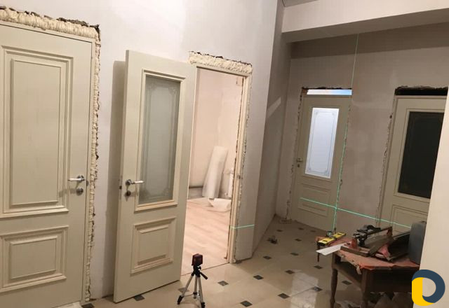 Установка дверей