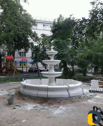 Установка фантан