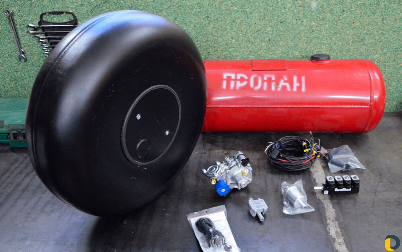 Установка газа