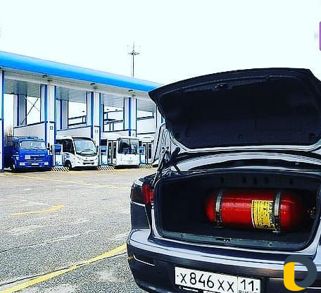 Установка газа