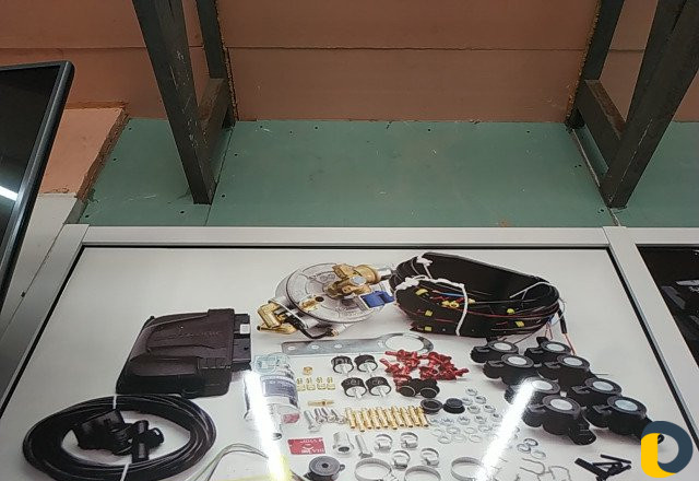 Установка газа