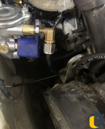 Установка газа