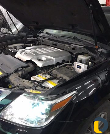 Установка газа