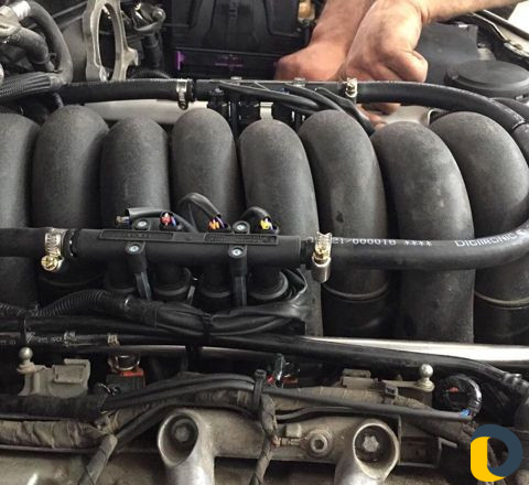 Установка газа