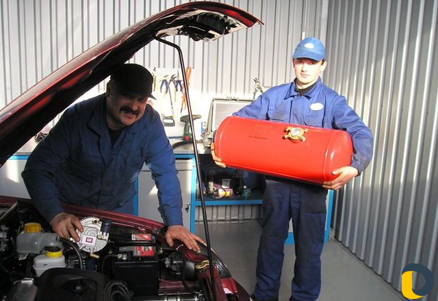 Установка газового оборудования