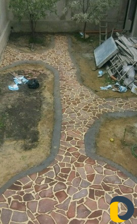 Установка и продажа ростовского камня и тротуарной