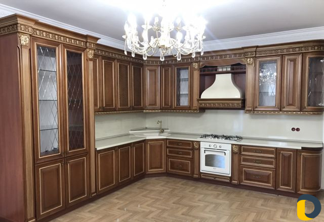 Установка карниза на кухню