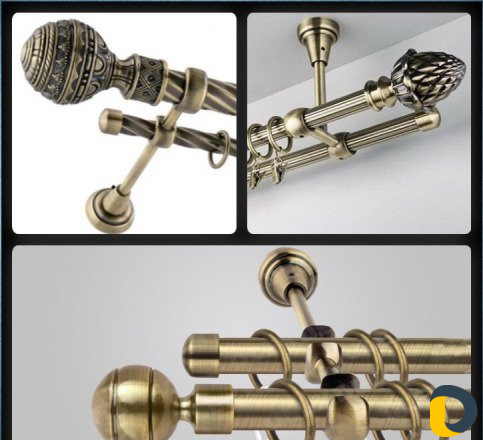 Установка карнизов (для штор)