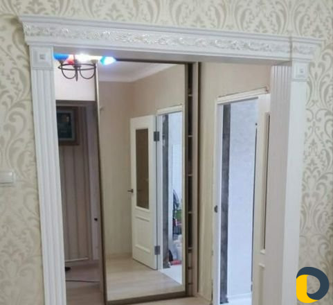 Установка карнизов люстр
