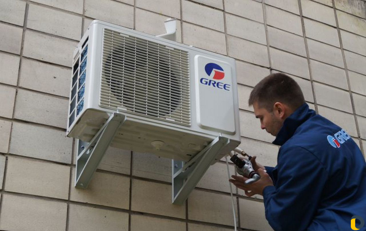 Установка кондиционеров