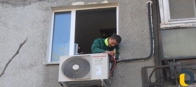 Установка кондиционеров