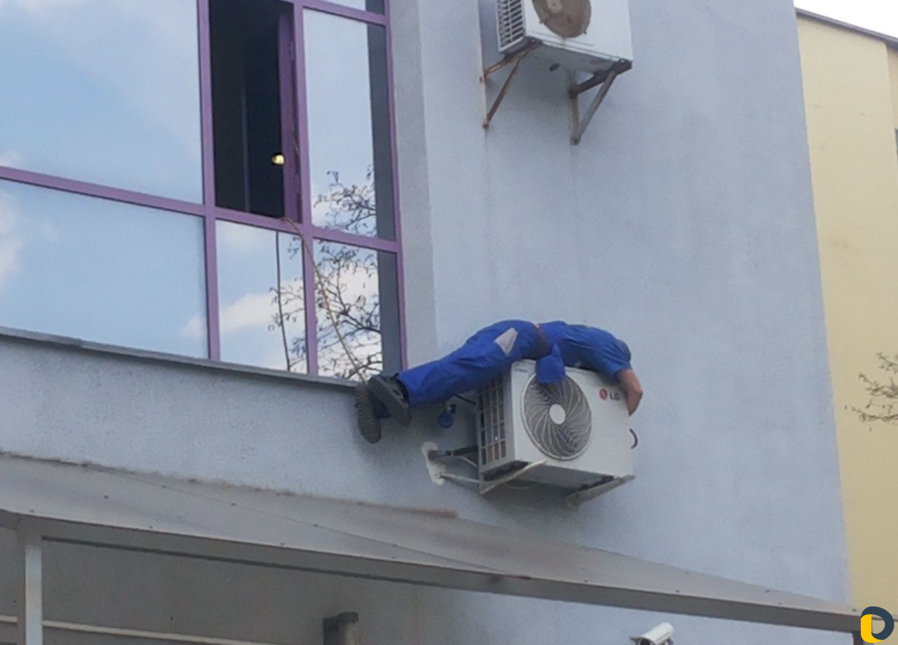 Установка кондиционеров
