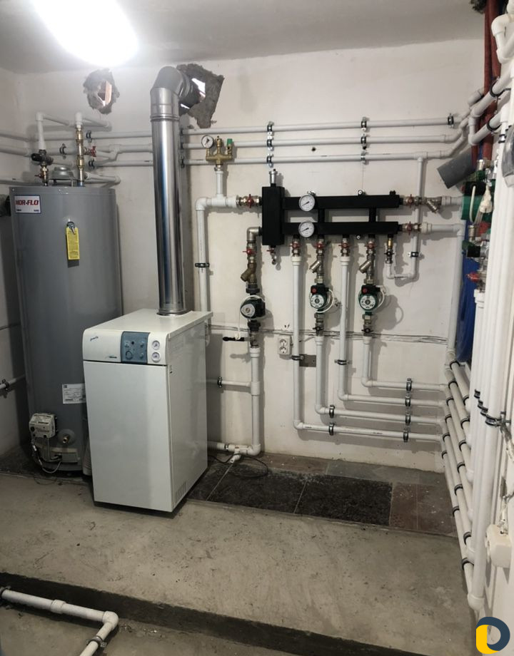 Установка котлов проводка отопительной системы