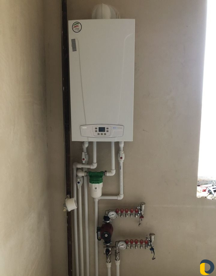 Установка котлов проводка отопительной системы