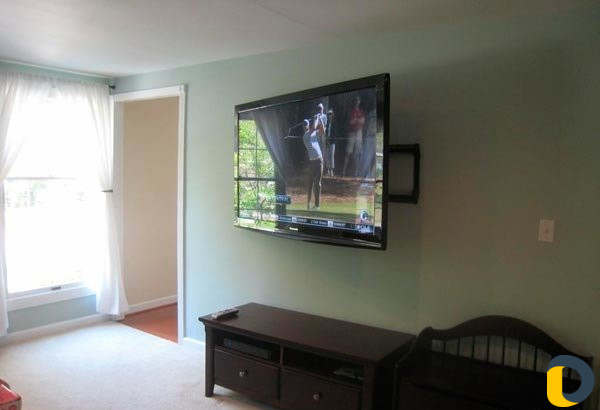 Установка кранштейнов. Настройка тв