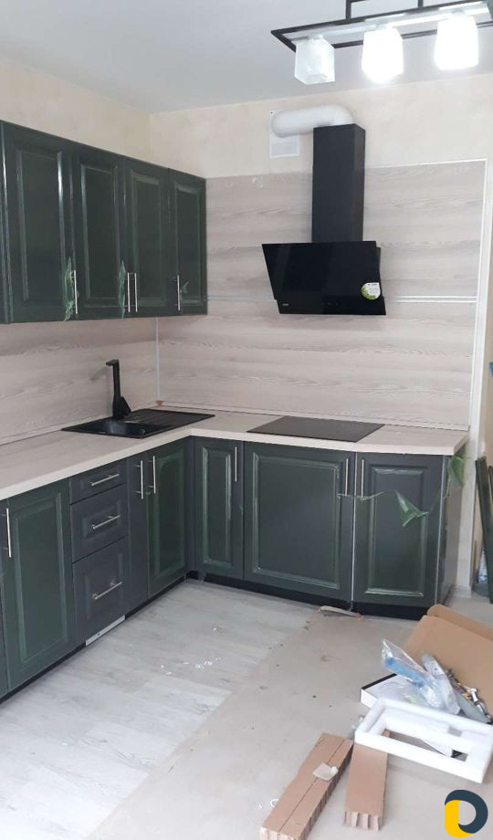 Установка кухонь IKEA, Еврозапил,Искусственный кам