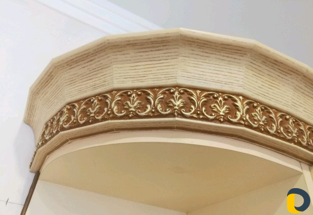 Установка кухонных карнизов