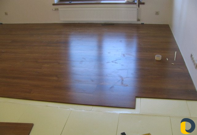 Установка ламината