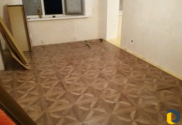 Установка ламината