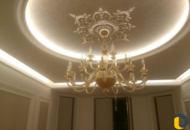 Установка Люстр Карнизов