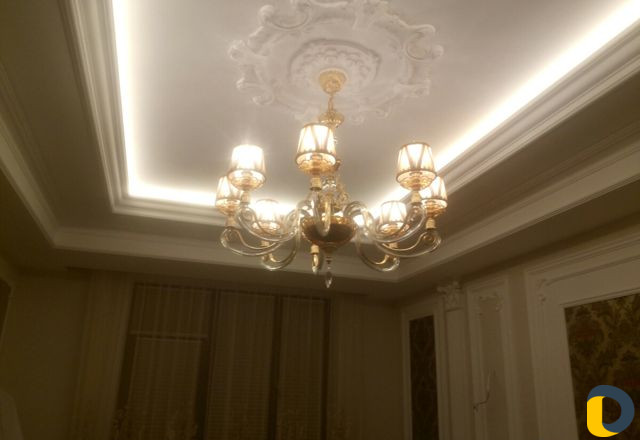 Установка Люстр Карнизов