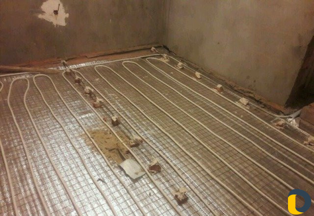 Установка маяков под Штукатурку и Стяжку