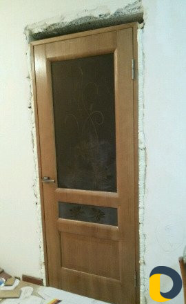 Установка меж комнатных дверей