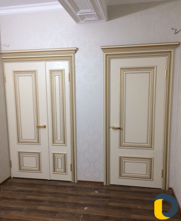 Установка межкомнатных дверей, доборов и капителей