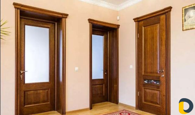 Установка межкомнатных дверей, плинтуса