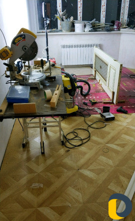 Установка межкомнатных дверей