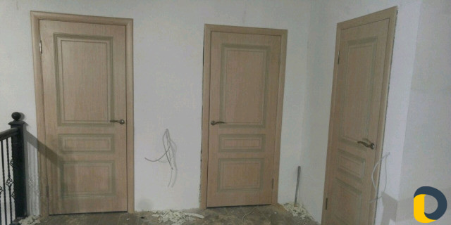 Установка межкомнатных дверей