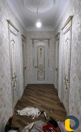 Установка межкомнатных дверей