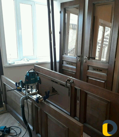 Установка межкомнатных дверей