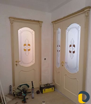 Установка межкомнатных дверей