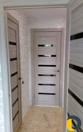 Установка межкомнатных дверей