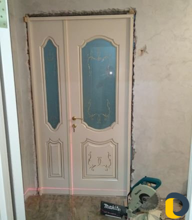 Установка межкомнатных дверей