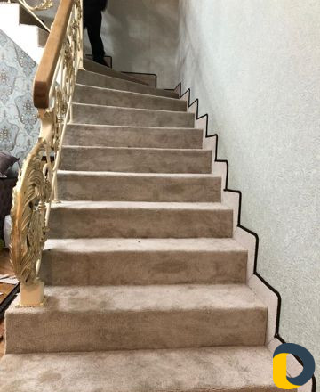 Установка, обшивка лестниц